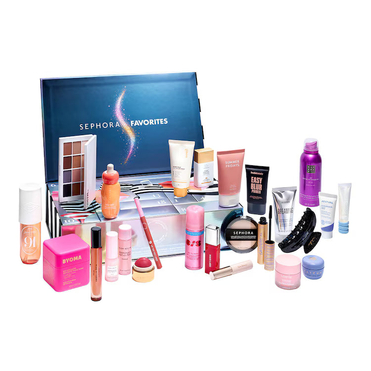 Contenido del calendario de Adviento Favorites 2026